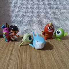 匿名発送❗ディズニー　ミニ　フィギュア　6種類　セット