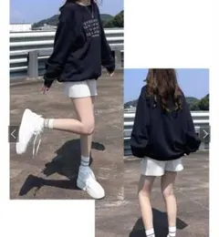 ニットショートパンツ ホワイト インパン ワンホン ホビ垢 スナ系