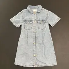 ZARA デニムワンピース 4-5歳 110cm