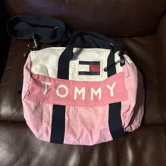Tommy Hilfiger トミーヒルフィガー ボストンバッグ ピンク