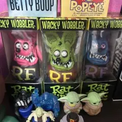 ★Rat Fink★フィギュア Wacky Wobbler 【3体セット】 ☆Rat Fink☆フィギュア Wacky Wobbler 【3体セット】 - メルカリ