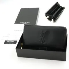 ✨ABランク・箱付き✨　　SAINT LAURENT 長財布　モノグラム　YSLのサムネイル