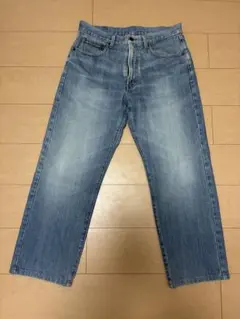 BOBSON CHESSKING ストレートデニム ブルー