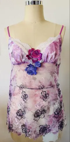 希少★サルート [ベトナムの花嫁] キャミソール M PU CTJ206