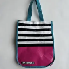スマイル様専用‼️STARBUCKS ストライプエコバッグ　レア