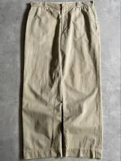50s US製 コットン ワークパンツ グレー 極太 襤褸 雰囲気 - メルカリ