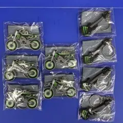 モンスターエナジー バイク&ギターキーホルダー 9個セット