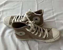 Converse All Star ハイカット ベージュ スニーカー