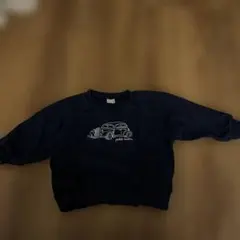 petit main 車刺繍 トレーナー 110