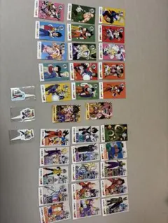 丸亀製麺 ドラゴンボール うどん札 コンプリート(全32種)＋アクリルステッカー