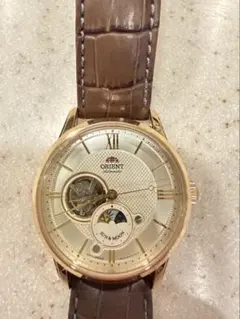【稼働美品✨】 ORIENT Sun & Moon 自動巻き 腕時計 メンズ