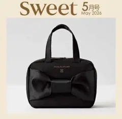 sweet 5月号 JILL BY JILLSTUART ビッグリボンポーチ