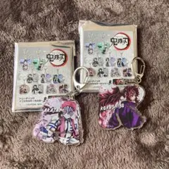 鬼滅の刃 トレーディングイニシャルキーホルダー 2個セット