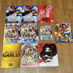 ワンピース フィルム レッド スタンピード ゼット ゴールド 映画チラシ セット