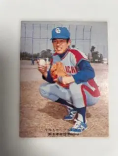 限定版】カルビー、プロ野球カード、1984年644、中日、田尾安志 - メルカリ