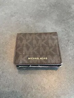 MICHAEL KORS 二つ折り財布 ブラウン シグネチャーのサムネイル