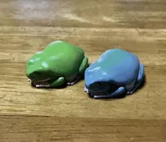 最終価格 お財布蛙 イエアメガエル 2点 海洋堂