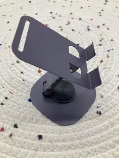 調整可能なグレーのスマホスタンドsuv