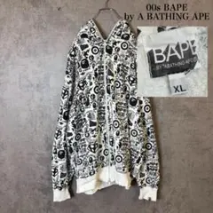 レア】A BATHING APE Monkey 47 パーカー プルオーバー - メルカリ