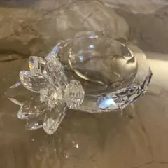LALIQUE ラリック ドゥ コロンブ 鳥 リングトレイ フロストガラス