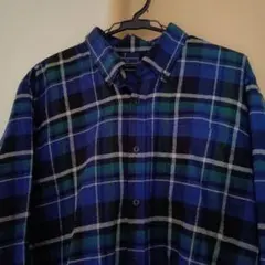 ネルチェックシャツ