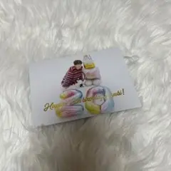 미야세 류야 FC 한정 팬클럽 한정 생일 카드 생일 카드 카드