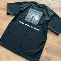 THE NORTH FACE ショートスリーブバンダナスクエアロゴティー S