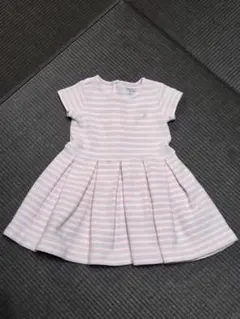 ラルフローレン　ピンクストライプワンピース（95cm以下）
