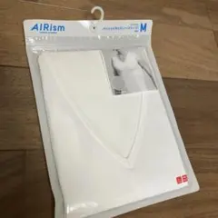 【未開封】ユニクロ エアリズム M メッシュVネック(ノースリーブ)