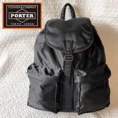 ポーター　Porter リュック　タンカー　ブラック バックパック　吉田鞄　黒