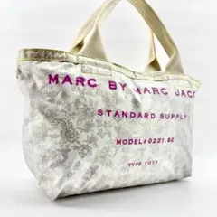 MARC JACOBS　トートバッグ　花柄　ナイロン　キャンバス　A4収納可
