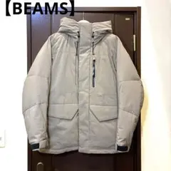 【美品】BEAMS Dermizaxナイロン撥水ダウン　Ｌサイズ
