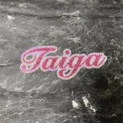 デコうちわ　デコ文字　うちわ　【 Taiga 】