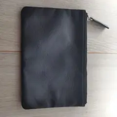 BUSINESS LEATHER FACTORY 本革ポーチ ブラック