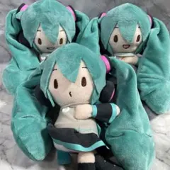 ふわぷちくっつきぬいぐるみ　初音ミク