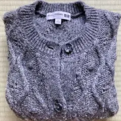 UNIQLO INES DE LA FRESSANGE カーディガン L グレー
