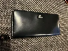 Vivienne Westwood オーブ 長財布 ブラック レザー