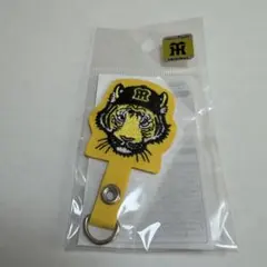阪神タイガース 2025夏トラ刺繍 フォンタブ　イエロー