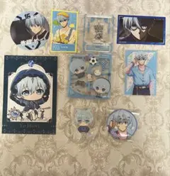 ブルーロック 缶バッジ アクスタ コースター ポストカード 氷織