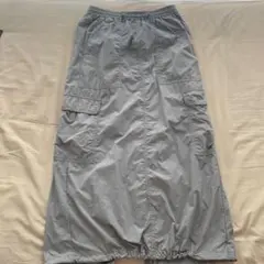 カーゴスカート グレー 2ポケット