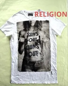 RELIGION レリジョン ぼかし　ステッチ　Tシャツ イギリス ロック UKのサムネイル