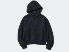 UNIQLO ドライスウェットフルジップパーカブラック　3XL