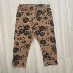 花柄 レギンス　スパッツ　ギャップ　gap ベビーギャップ　80
