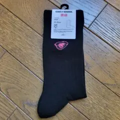 ユニクロ KAWS + WARHOL コラボソックス ブラック 23-25cm