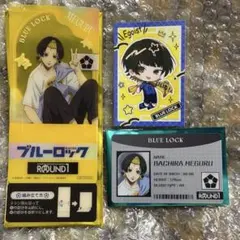ブルーロック 蜂楽廻 ラウンドワン 特典 ステッカー コースター