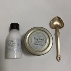 SABON ボディスクラブ ボディミルク ハートスプーン