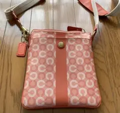 コーチ ショルダーバッグ オレンジ