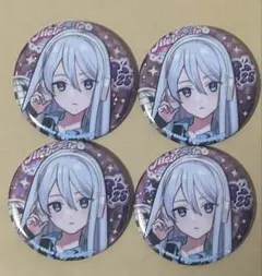 メロパレ 宵崎奏 ホログラム缶バッジ4個 プロセカ