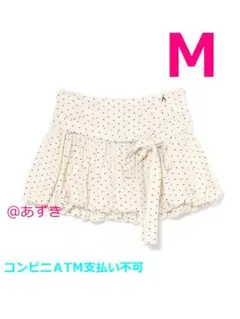andmary Posey balloon mini skirt dot S - メルカリ