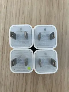 【Apple純正】USB電源アダプタ 5W 4個セット【動作確認済み】